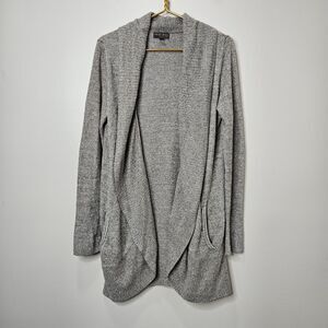 Barefoot Dreams CozyChic Lite Circle Cardi Cardigan Sweater Size Medium